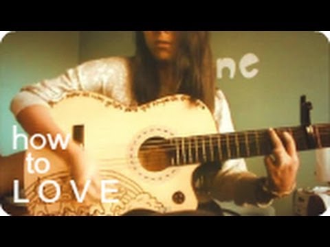 How to love - Lil Wayne + Demi Lovato (Tutorial de guitarra en español) FACIL