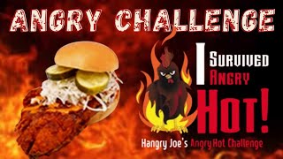 Angry Hot Sando Challenge from Hangry Joe's Chicken High Point NC