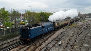 preview picture of video 'The 'CATHEDRAL'S EXPRESS' with No.4464 Bittern - 19/04/2012'