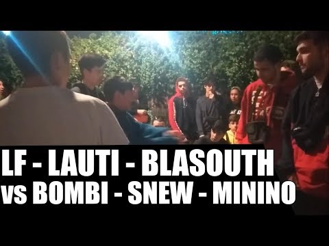 LF - LAUTI - BLASOUTH vs MININO - SNEW - BOMBI | 8VOS 3vs3 URBAN RAP