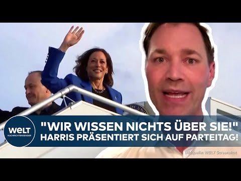 US-WAHLEN: "Da hat Trump einen Vorsprung vor Harris!" Parteitag der Demokraten in Chicago!