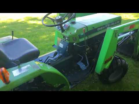 da52151 Deutz Allis 5215 Hydrostatic 4X4 Diesel Powered Tractor With Front End Loader