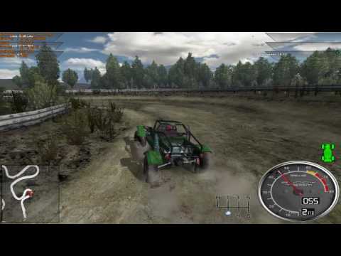 Cross Racing Championship Walkthrough Part 7 - "PRO GO Trophy S-100"