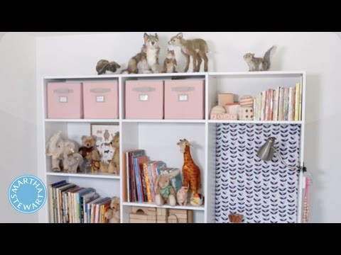 ASK MARTHA Creating Storage for Your Kids' Bedrooms - Home How-To - Martha Stewart