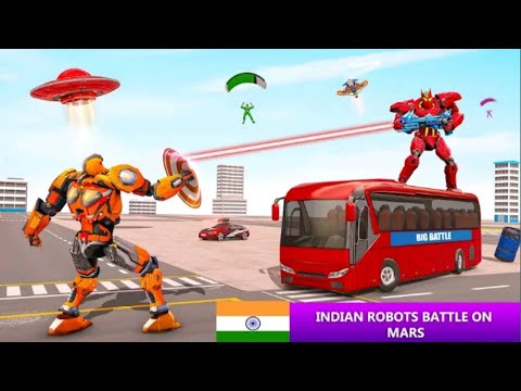 Space Robot Attack On Mars | Part 1