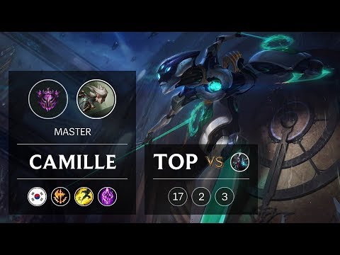 Camille Top vs Ekko - KR Master Patch 9.5
