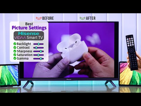 Hisense VIDAA Smart TV: Best Picture Settings! [Recommended]