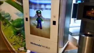Luigi Talks About Food at Nintendo World
