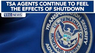 TSA agents feel impact of partial government shutdown