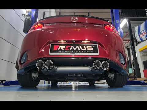 REMUS CATBACK EXHAUST SYSTEMS MAZDA MX 5 ND