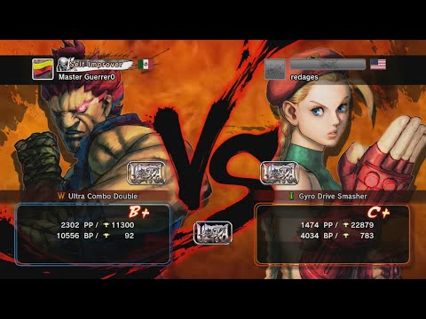 [USF4] Master Guerrer0 (Akuma) vs. redages (Cammy) [Ranked Match]