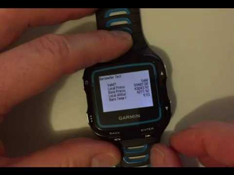 Garmin Forerunner 920XT Elevation Fault