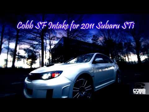 Cobb SF Intake Installed on 2011 Subaru WRX STi Sedan Accessport Cold Air Box Installation