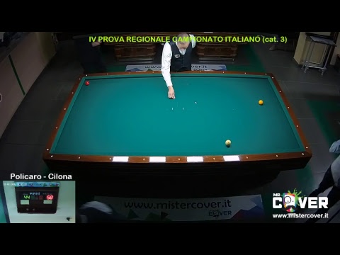 la gioia del biliardo live POLICARO - CILONA