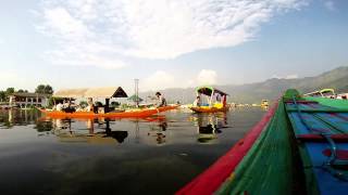 preview picture of video 'Туры в Индию. Путешествие по Гималаям.Озеро Дал, Сринагар.  Dal lake. Srinagar'