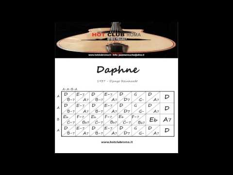 Django Reinhardt - Grilles/Chords - DAPHNE