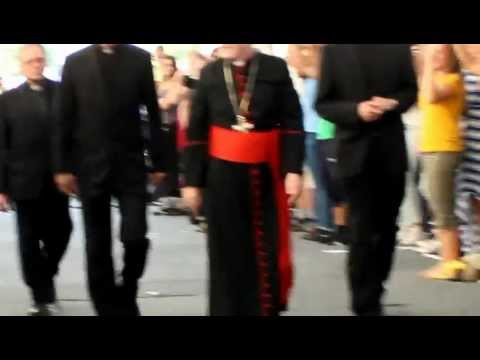 Hodočašće mladih u Mariju Bistricu 2012. - Dolazak Kardinala