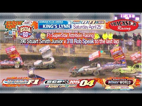BriSCA F1 StockCar Racing Final April 25 2015, King's Lynn Adrian Flux Arena