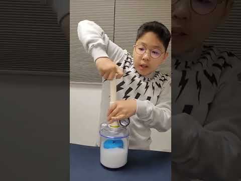 "Sound cannot travel through vacuum" science fair