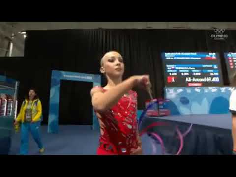 Khrystya POHRANYCHNA ribbon (EF) Young Olympic Games 2018