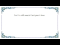 Ella Fitzgerald - This Year's Kisses Lyrics