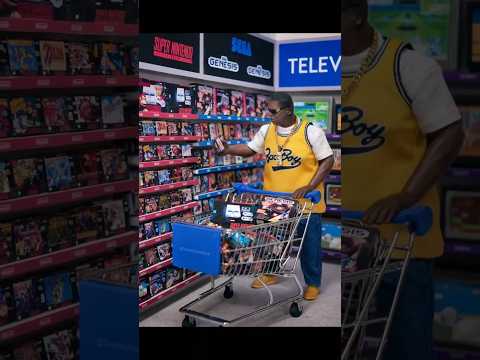 Biggie Goes Shopping for Super Nintendo and Sega Genesis Games!