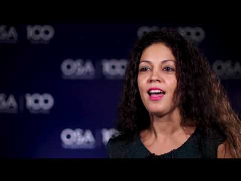 Araceli Venegas-Gomez shares what she enjoys most about her research--OSA Stories