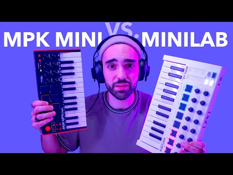 AKAI MPK MINI MK3 VS. ARTURIA MINILAB MKII | Which Should You Buy?