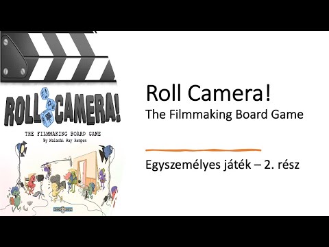 Roll Camera! - Egyszemélyes játék - 2. rész - Robert SoloPlay