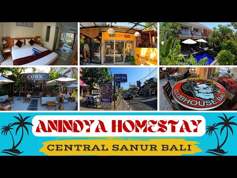 Bali Sanur Hotels Accommodation Anindya Homestay, Hotels in Sanur Bali