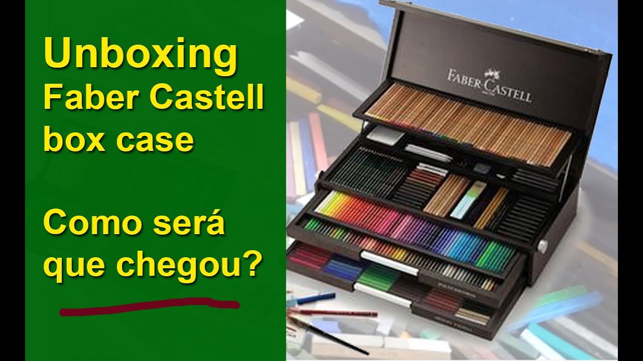 Super unboxing! A caixa da Faber Castell dos Sonhos! pera, oh no no no....