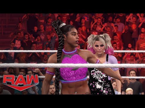 WWE 2K22 - RAW : Bianca Belair vs. Alexa Bliss - Raw Women's Championship