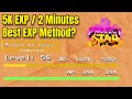 [ Project Star ] 5K EXP / 2 Minutes! Best EXP Farming Method!? ( Level 40+ )