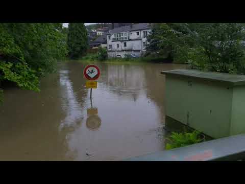 Hochwasser in Velbert-Neviges