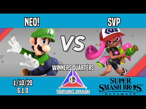 Tripoint Smash 92 - Winners Quarters - NEO!(Luigi) Vs. SVP(Inkling)
