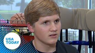 Teen shocks everyone after gymnastics flip gone wrong