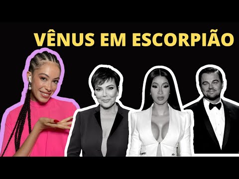 HOW TO LOVE VENUS IN SCORPIO + Famous Examples