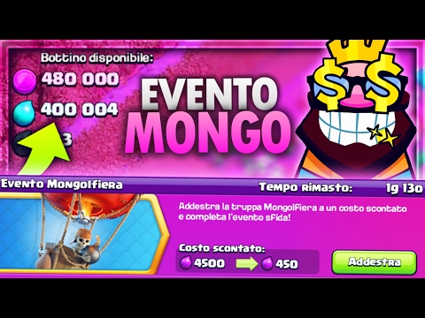 SOLO INATTIVI da 1 MILIONE per L'EVENTO MONGOLFIERA !!! Farming su Clash