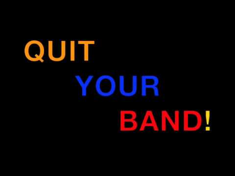 QUIT YOUR BAND! (Book Trailer)