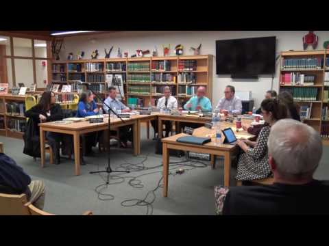 Rhinebeck Board of Education meeting 11-22-16