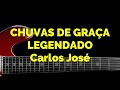 CHUVAS DE GRAÇA 01 HARPA CRISTÃ Carlos José LEGENDADO