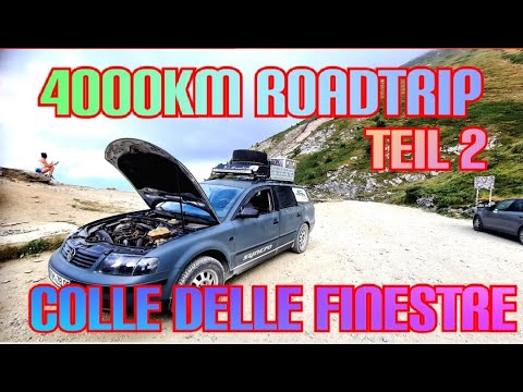 4000km Roadtrip Teil 2 - Offroad über die Alpen - Colle delle Finestre - Rally München-Barcelona