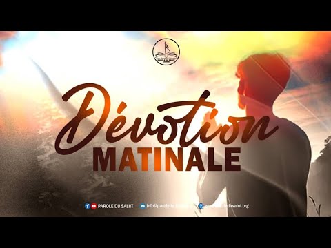 🚨Dévotion matinale du 29-12-2025 | Semaine de célébration de remerciement au Seigneur...