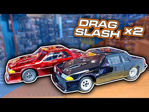 Traxxas Drag Mustang vs Traxxas Drag Mustang!