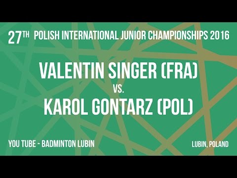 #PJ2016 Lubin Valentin SINGER (FRA) vs. Karol GONTARZ (POL)