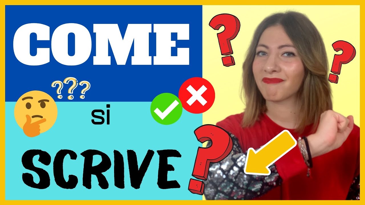 Watch Now Test di SPELLING italiano: Pensi di Saper Scrivere Bene in italiano Non credo proprio... ???? Test di SPELLING italiano: Pensi di Saper Scrivere Bene in italiano Non credo proprio... ????