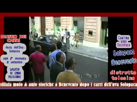 1997 §.4/4 - sfilata moto storiche ed auto storiche, a Benevento, 1997 - Festa dell'Uva Solopaca