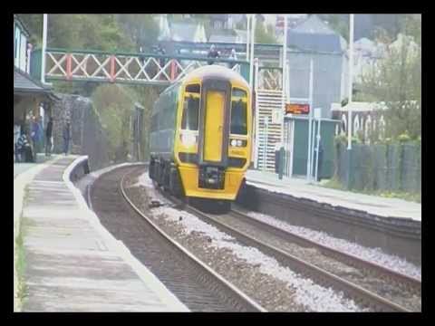 Penmaenmawr station with steam, 47s, 158s and 221s | 5th May 2012.