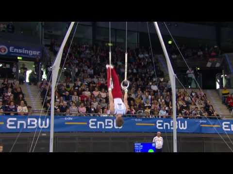 Allan Bower - Still Rings - 2017 Stuttgart World Cup