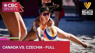 Volleyball World Beach Pro Tour Elite 16 Ostrava: CAN (Humana-Paredes/Wilkerson) vs. Czechia